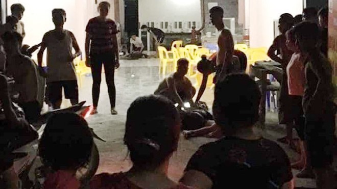 2 nam thanh niên tử vong sau mâu thuẫn ở quán bia Khu vực nơi xảy ra án mạng khiến 2 nam thanh niên tử vong - Ảnh: OFFB