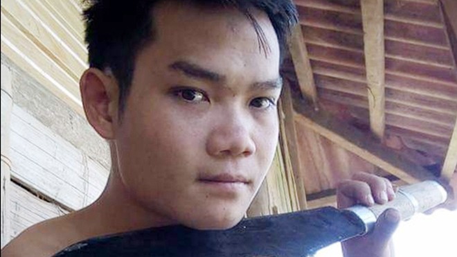 Đối tượng nghiện ma túy nghi sát hại em gái ở Điện Biên đã bị bắt Lò Văn Biên thường xuyên đăng tải lên mạng hình ảnh bạo lực
