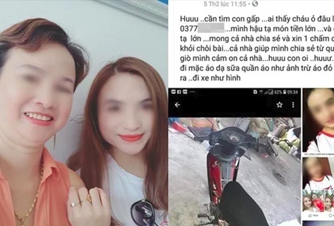 Mẹ nữ sinh ở Điện Biên từng nói không quen nhóm hiếp, giết con gái Nạn nhân cùng mẹ Trần Thị Hiền