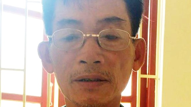 Gã thợ mộc làm thuê hiếp dâm con gái ông chủ xưởng Nguyễn Văn Luận. Ảnh: Công an cung cấp