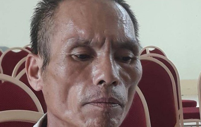 Tạm giữ bác họ bất ngờ chém lìa tay bé trai 10 tuổi tại Bắc Giang Hoàng Văn Líu tại cơ quan điều tra