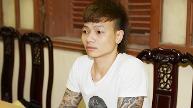 Khá 'Bảnh' sắp bị xét xử Khá tại cơ quan điều tra lúc bị bắt. Ảnh: Công an Bắc Ninh
