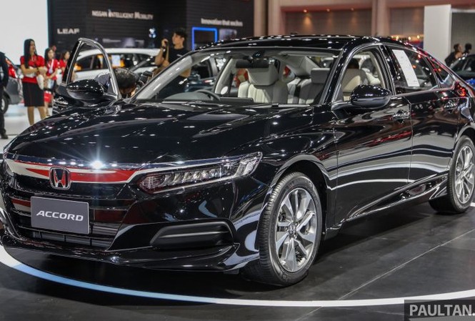 Honda Accord 2019: Thế hệ mới ra mắt có giúp doanh số hết ế ẩm? Honda Accord 2019 đang được trưng bày tại Bangkok International Motor Show. Ảnh: Paultan