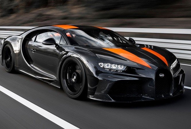 Bugatti Chiron thiết lập kỷ lục tốc độ mới Bugatti Chiron thiết lập kỷ lục tốc độ mới