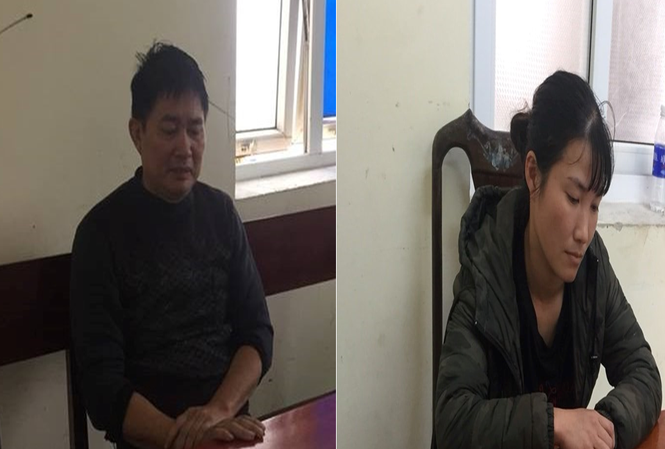 Cô gái bị đánh dã man khi chụp xe khách lạng lách: Tài xế liên tục vi phạm Tài xế Lĩnh và phụ xe Hiền tại cơ quan công an