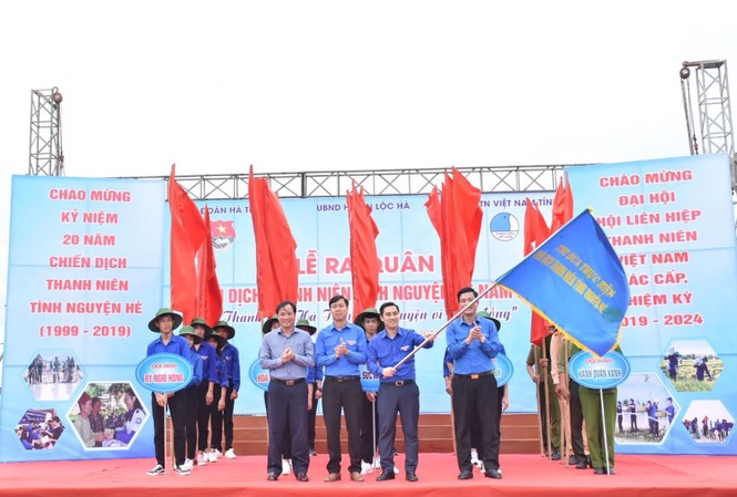 Lễ ra quân Chiến dịch Thanh niên tình nguyện hè năm 2019 Lễ ra quân Chiến dịch Thanh niên tình nguyện hè năm 2019