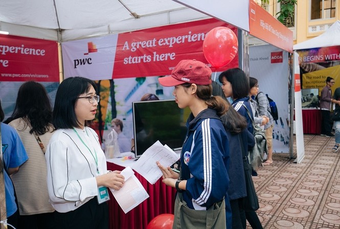 100 doanh nghiệp tham gia ngày hội việc làm ngày hội việc làm của sv trường năm 2018