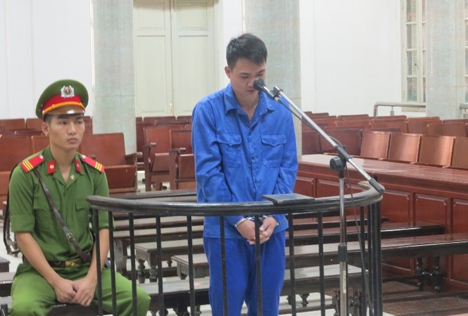 Đồng phạm của tù trốn trại Nguyễn Văn Tình cũng lĩnh án tử hình Bùi Văn Biên trước vành móng ngựa.