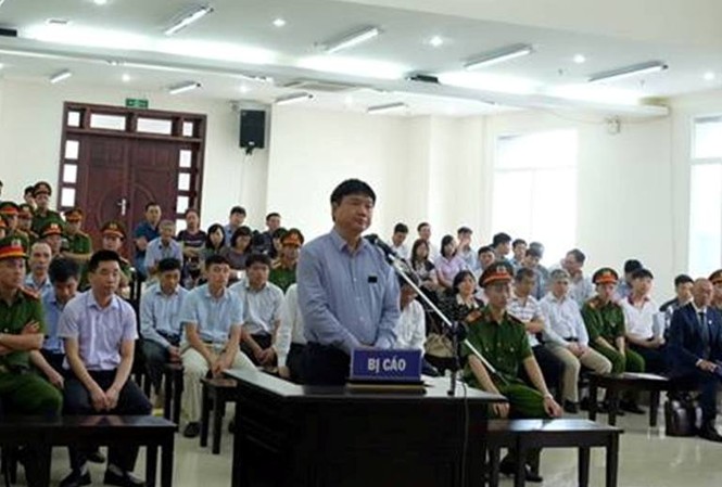 Ông Thăng vẫn khẳng định Dự án Thái Bình 2 được phép chỉ định thầu Bị cáo Đinh La Thăng tại tòa phúc thẩm.