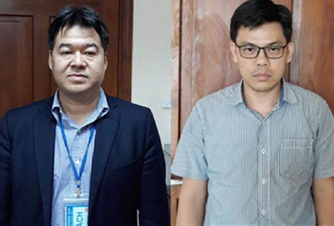 Bốn sếp lọc hóa dầu Bình Sơn sẽ hầu tòa vào giáp Tết Các bị cáo Nguyễn Hoài Giang và Phạm Xuân Quang.