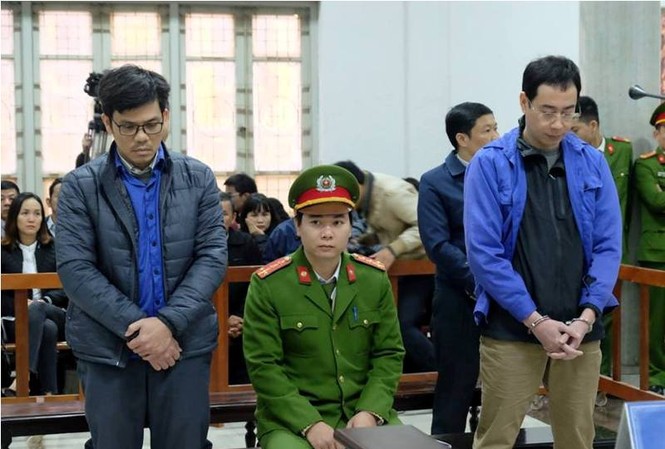Nguyên Chủ tịch lọc hóa dầu Bình Sơn bị đề nghị 7-8 năm tù Các bị cáo tại tòa.