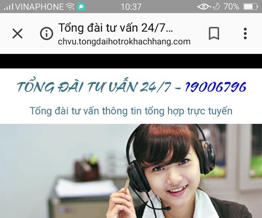 Nhiều website chăm sóc khách hàng lừa đảo người dùng Nhiều website chăm sóc khách hàng lừa đảo người dùng