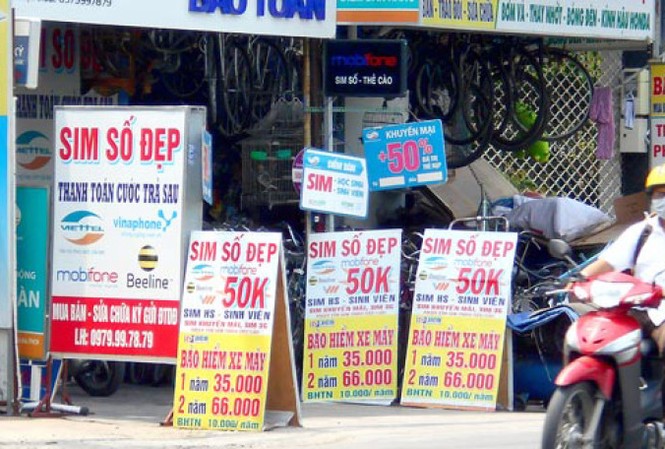 Sim rác tràn lan, báo cáo Thủ tướng xử lý người đứng đầu nhà mạng Sim rác tràn lan, báo cáo Thủ tướng xử lý người đứng đầu nhà mạng