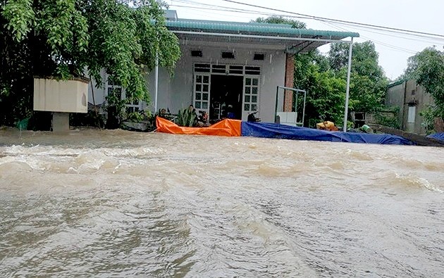 Mưa lớn trên nhiều vùng đến hết ngày mai Mưa lớn trên nhiều vùng đến hết ngày mai