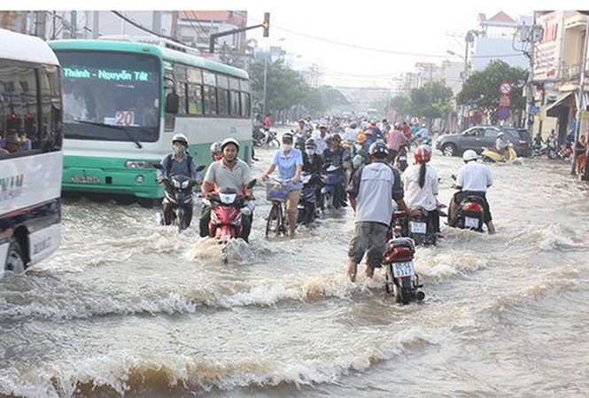 TPHCM ngập sâu vào chiều tối trong ba ngày tới TPHCM ngập sâu vào chiều tối trong ba ngày tới
