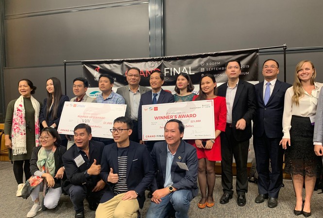 Có startup lãi 50 lần sau 6 năm đầu tư Trước ngày hội khởi nghiệp quốc gia diễn ra (4-6/12), nhiều sự kiện khởi nghiệp địa phương và quốc tế được tổ chức. Trong ảnh là Techfest Việt Nam được tổ chức tại Hoa Kỳ. Ảnh: Bộ KH&CN.