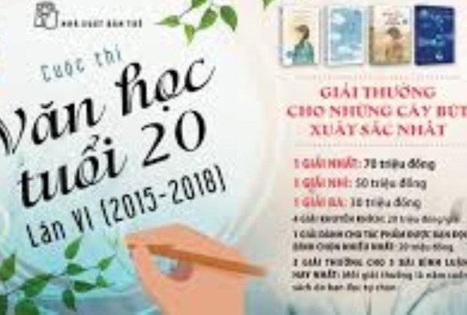Cuộc thi Văn học tuổi 20 lần 6 không có giải Nhất Cuộc thi Văn học tuổi 20 lần 6 không có giải Nhất