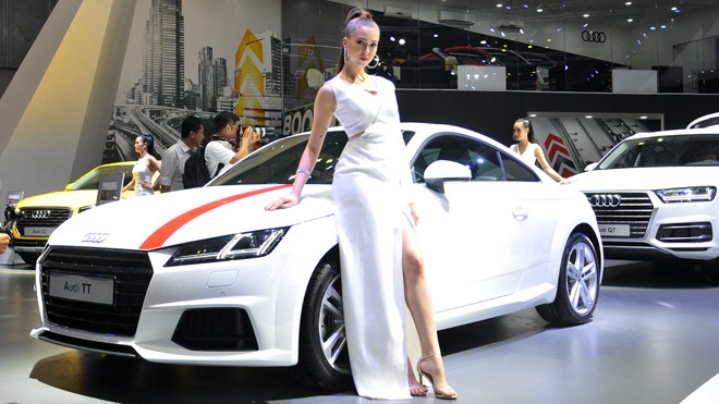 Xe con nhập từ Đức tăng đột biến Xe Audi nhập khẩu từ Đức. Ảnh minh họa của: Tuấn Nguyễn