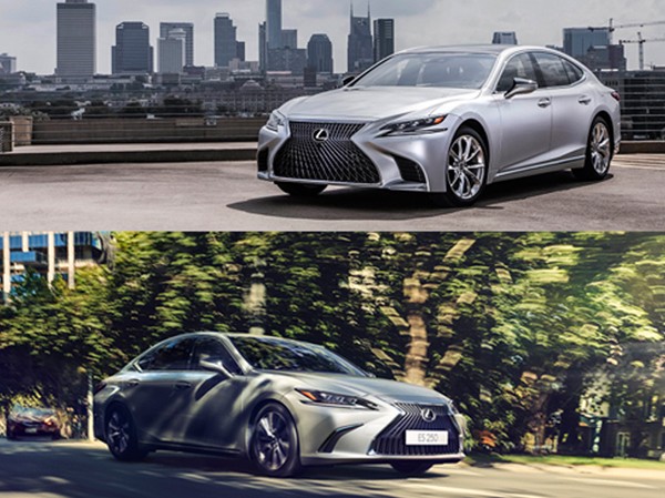 Lexus tung siêu phẩm cao cấp, cạnh tranh Mercedes, Audi, BMW LS500 và LS500h (bản động cơ hybrid) phiên bản 2019 (ảnh trên) và ES 250 2019 (ảnh dưới)
