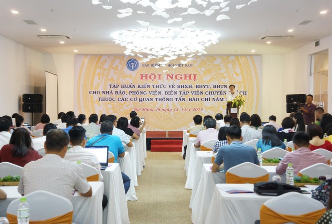 Tuyên truyền về bảo hiểm: Mới, đúng, trúng và hiệu quả Các đại biểu tham dự hội nghị. Ảnh: An Phú