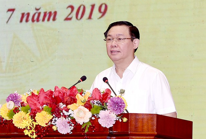 'Vụ bắt Thanh tra xây dựng là bài học cho Thanh tra Tài chính' Phó Thủ tướng Vương Đình Huệ phát biểu chỉ đạo tại hội nghị sơ kết ngành tài chính 6 tháng đầu năm 2019 ngày 12/7