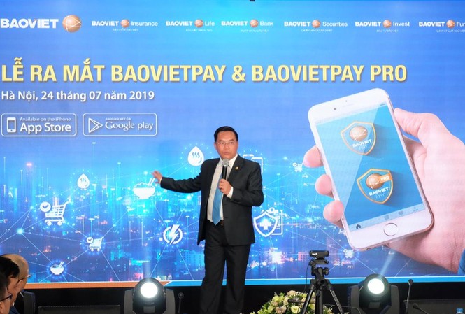 BaovietPay: Không tiền không thẻ - Vẫn khỏe tiêu xài Ông Đỗ Trường Minh - Tổng Giám đốc Tập đoàn Bảo Việt giới thiệu ứng dụng BaovietPay