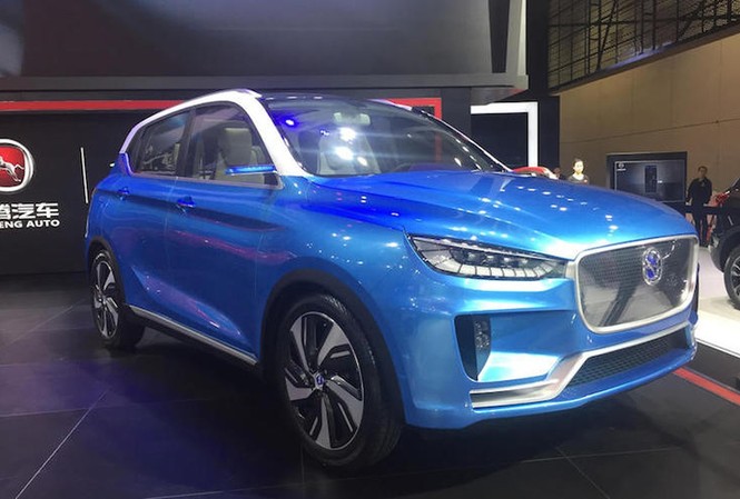 Sẽ tịch thu 7 ô tô Trung Quốc nhập khẩu có 'đường lưỡi bò' Mẫu ô tô Hanteng của Trung Quốc sản xuất. Ảnh: Internet