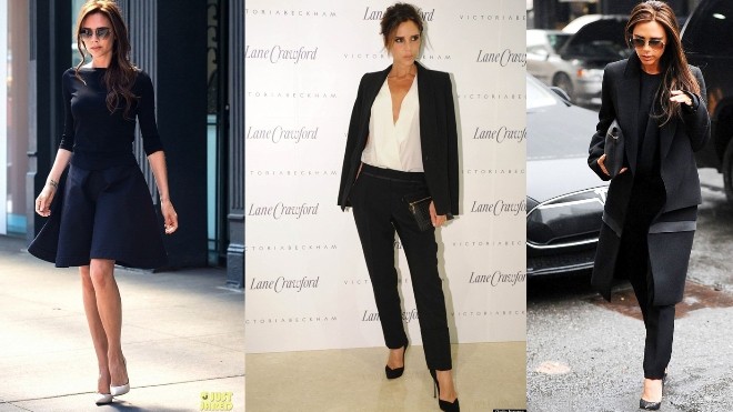 Diện màu đen đẹp như Victoria Beckham Diện màu đen đẹp như Victoria Beckham