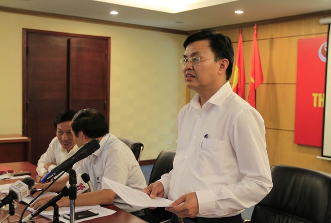 Tổng cục Môi trường: Không có phong bì trong phòng Cục phó mất trộm Ông Hoàng Văn Thức, Phó Tổng Cục trưởng Tổng cục Môi trường. Ảnh: Trường Phong