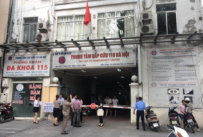 Nhiều nhân viên Trung tâm cấp cứu 115 ở Hà Nội bỏ việc Trung tâm 115 Hà Nội hiện gặp nhiều khó khăn trong hoạt động. Ảnh: Trường Phong
