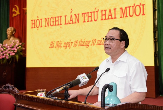 Bí thư Hà Nội: Làm rõ trách nhiệm về an ninh, an toàn nước sạch Bí thư Thành ủy Hà Nội Hoàng Trung Hải