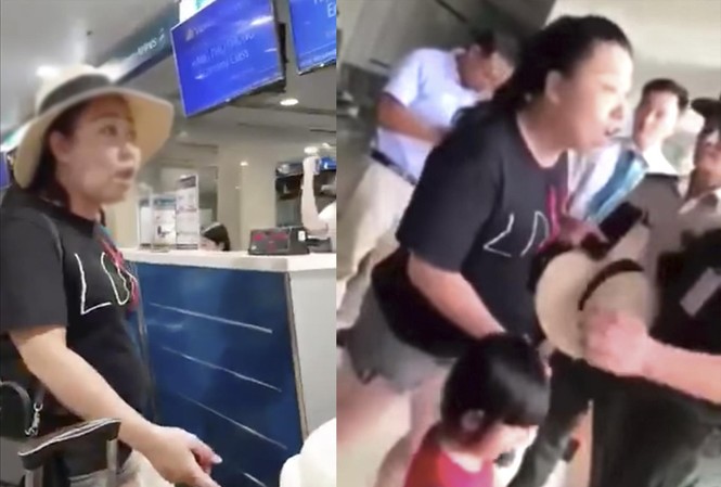 Dân mạng 'ném đá' nữ hành khách chửi bới, xúc phạm nhân viên tại sân bay Dân mạng 'ném đá' nữ hành khách chửi bới, xúc phạm nhân viên tại sân bay