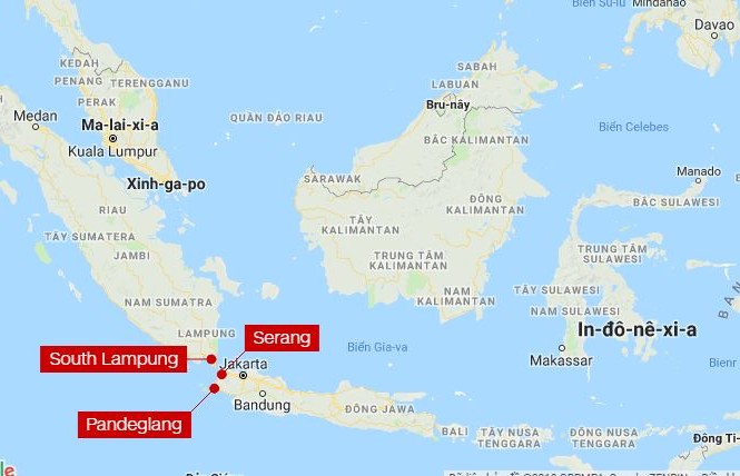 Sóng thần Indonesia: 222 người chết, nguy cơ đối mặt đợt sóng thần mới Sóng thần Indonesia: 222 người chết, nguy cơ đối mặt đợt sóng thần mới