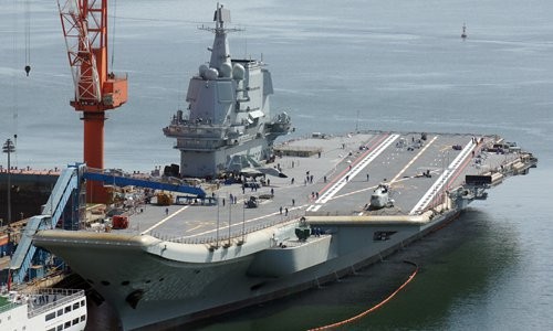 Tàu sân bay 'nhà làm' đầu tiên của Trung Quốc chuẩn bị được biên chế? Tàu Type 001A đang trong quá trình hoàn tất, chuẩn bị được biên chế chính thức.