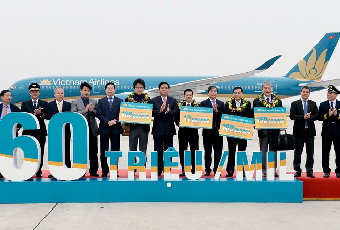 Vietnam Airlines đạt mốc 160 triệu hành khách Vietnam Airlines đạt mốc 160 triệu hành khách