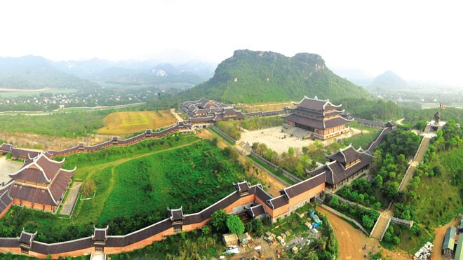 Hối hả cho Đại lễ Vesak Toàn cảnh ngôi chùa nơi diễn ra Đại lễ