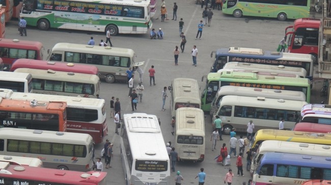 Doanh nghiệp vận tải sắp vào cuộc “đại phẫu” Bến xe Mỹ Đình, Hà Nội. Ảnh: Bảo An