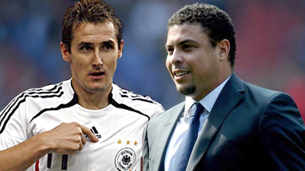 Ro ‘béo’ chúc mừng Klose, tin Brazil vô địch Ro ‘béo’ chúc mừng Klose, tin Brazil vô địch