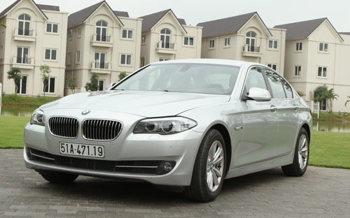 Euro Auto triệu hồi xe BMW tại Việt Nam Một chiếc BMW Series 5 do Euro Auto phân phối tại Việt Nam - Ảnh: Bobi.