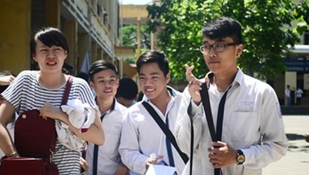 Tây Ninh công bố kết quả thi tốt nghiệp THPT Thí sinh dự thi tốt nghiệp THPT tại Hà Nội năm 2014. Ảnh Đỗ Hợp