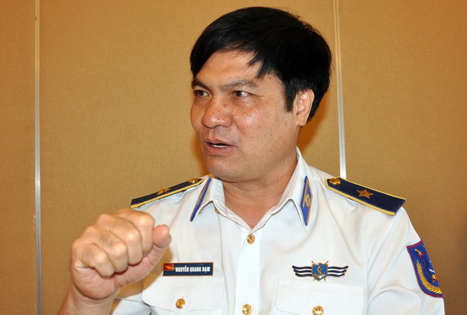 Không ít 'công ty ma' kinh doanh than, quặng Tư lệnh Cảnh sát biển Việt Nam Nguyễn Quang Đạm.