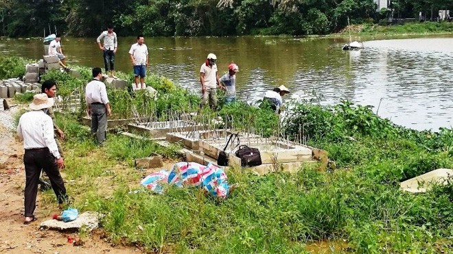 Sau áp thấp, phát hiện thi thể nam giới nổi trên sông Thi thể người đàn ông trung niên nổi trên sông Như Ý đoạn chảy qua thành phố Huế