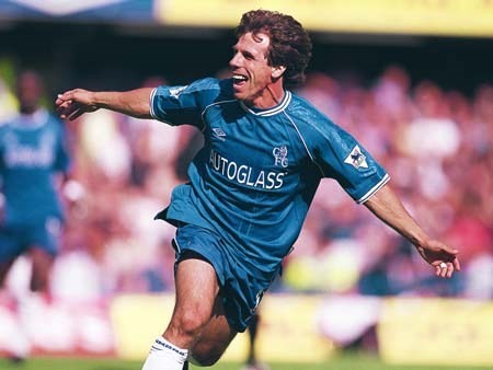 Chelsea và mối lương duyên với người Italia Gianfranco Zola là người Italia chơi bóng hay nhất ở sân Stamford Bridge.