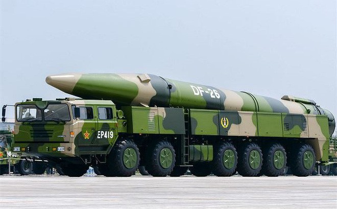 Trung Quốc triển khai DF-26 giữa lúc chiến hạm Mỹ đi vào Biển Đông Trung Quốc triển khai DF-26 giữa lúc chiến hạm Mỹ đi vào Biển Đông
