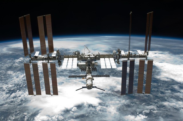 Vi khuẩn trên trạm ISS đã đột biến, nhưng không trở nên nguy hiểm Trạm vũ trụ quốc tế. Ảnh: NASA