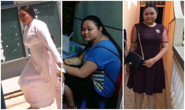 10x An Giang 'vịt hóa thiên nga' nhờ trút bỏ gần 40kg cân nặng Quỳnh Như từng nặng hơn 100kg.