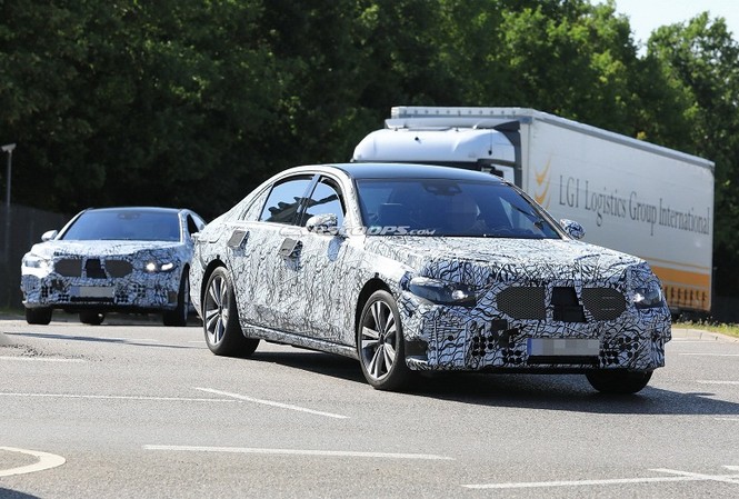 Mercedes-Benz S-Class 2020 chỉ sử dụng động cơ Hybrid? Hình ảnh chạy thử xe Mercedes-Benz S-Class 2020.