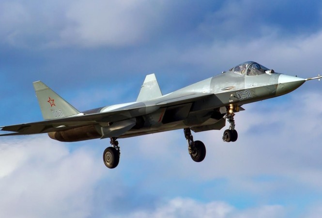 Mỹ chê máy bay chiến đấu Su-57 của Nga lỗi thời Máy bay chiến đấu S-57 của Nga. Ảnh: The National Interest