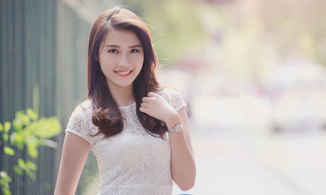 Thí sinh Hoa hậu Việt Nam 2014 khoe vẻ đẹp thuần khiết Thí sinh Hoa hậu Việt Nam 2014 khoe vẻ đẹp thuần khiết