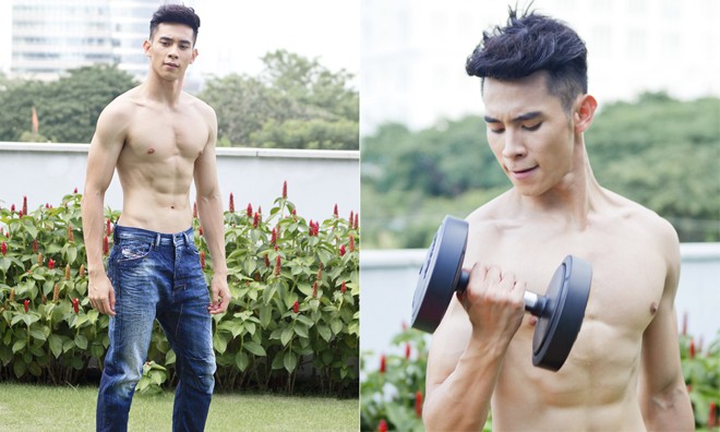 Hồ Vĩnh Khoa khoe cơ bụng 6 múi 'hút hồn' phái nữ Hồ Vĩnh Khoa khoe cơ bụng 6 múi 'hút hồn' phái nữ